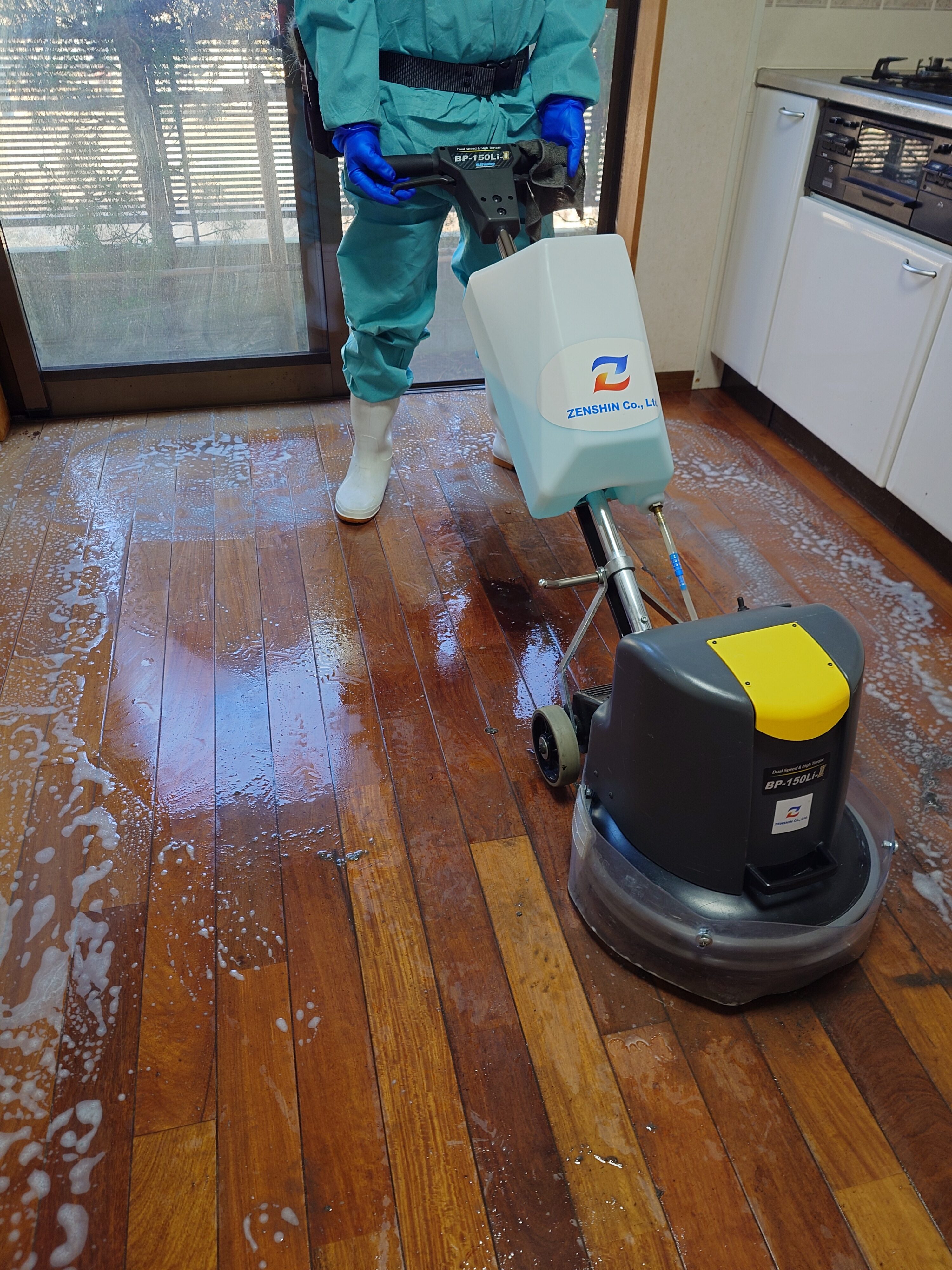 ポリッシャーの出番！